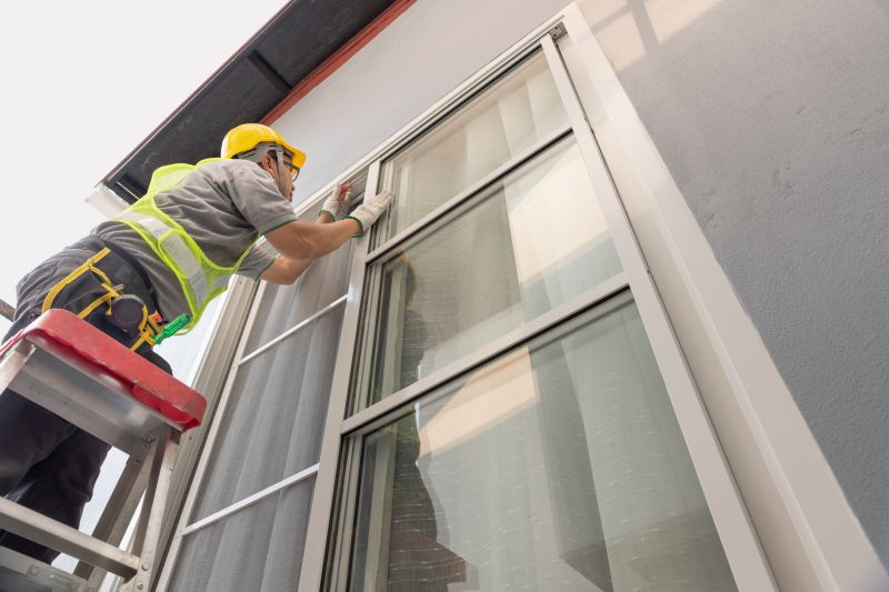 Hopper Window Installation